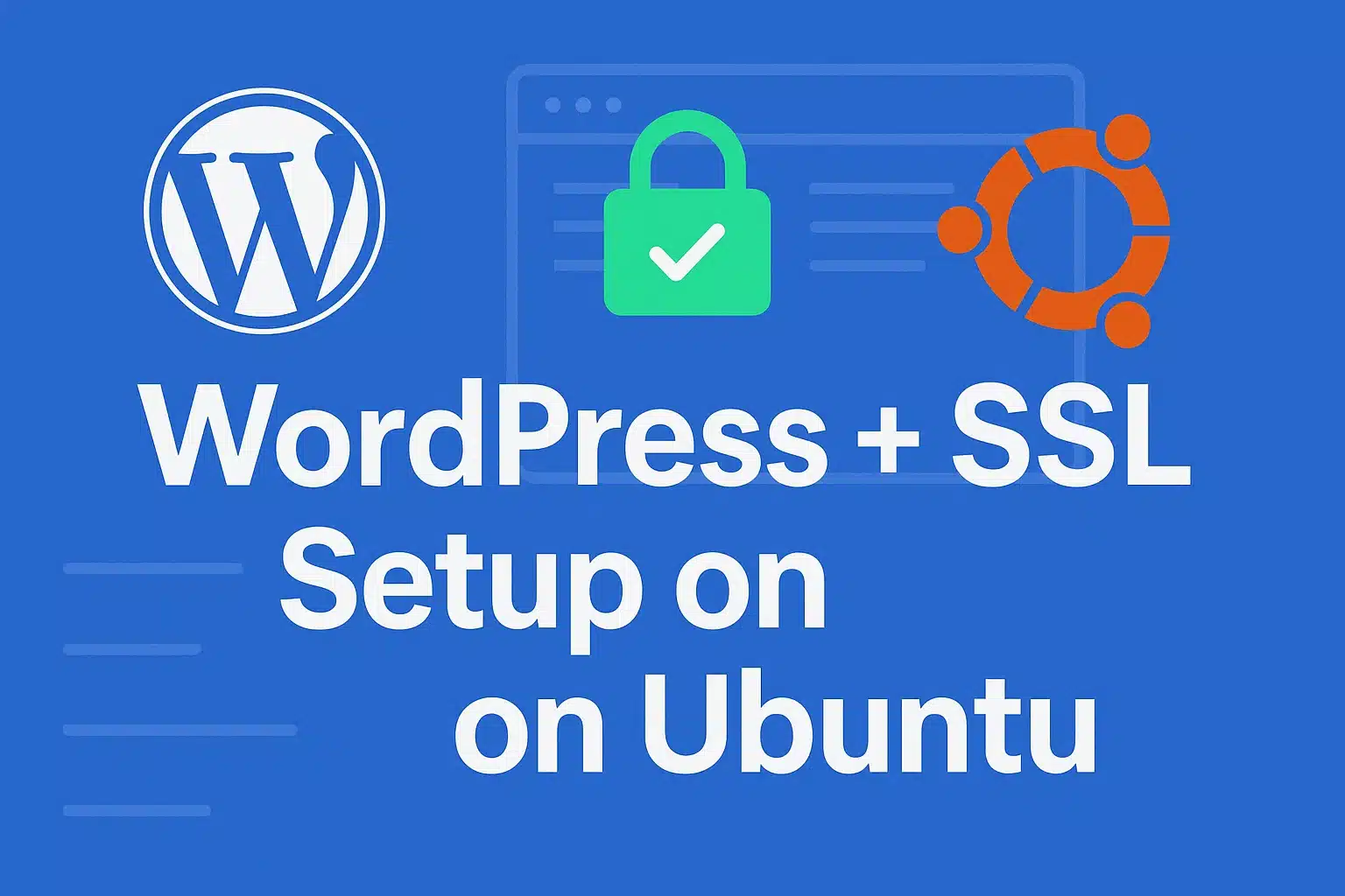 How to Install WordPress on Ubuntu Server 2025